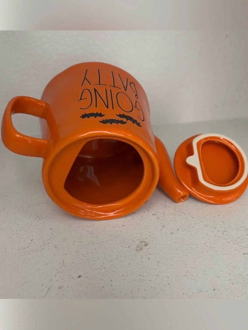 NEW RAE DUNN GOING BATTY TEAPOT
